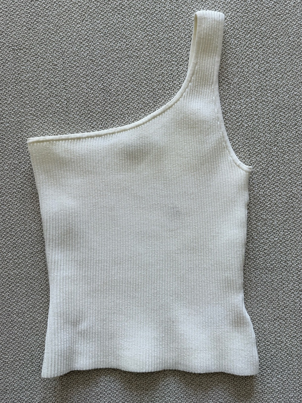 Sculpt Knit One-Shoulder Tank